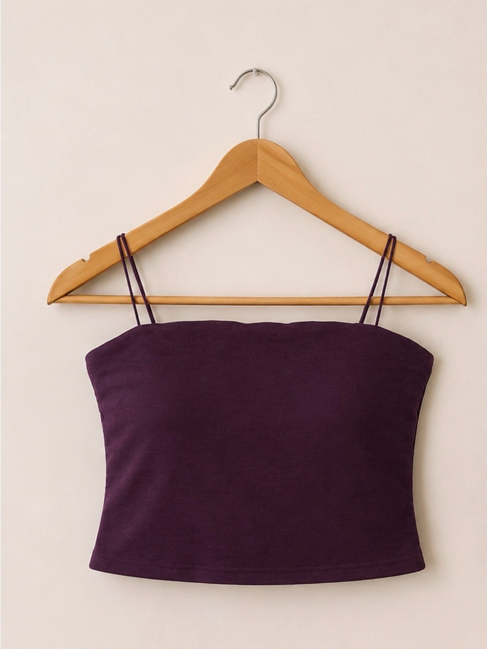 OGL Plum Spaghetti Strap Crop Camisole Size XL